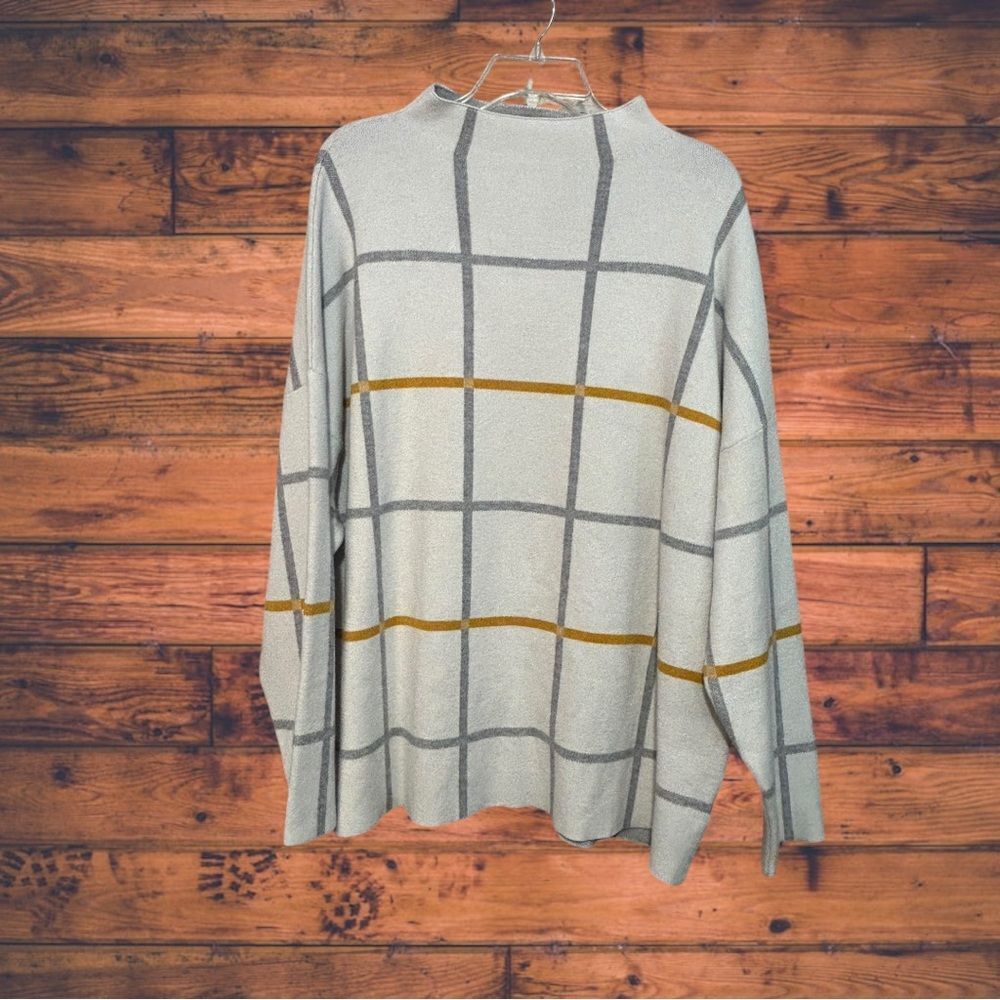 Tahari Mock Neck Sweater 2X